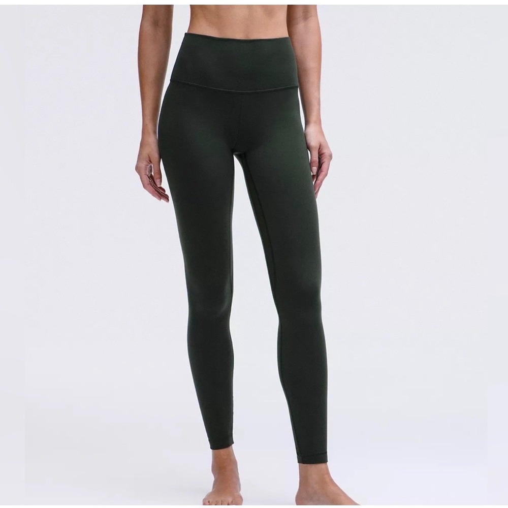 Lululemon Align‎ High Rise Leggings Rainforest Green Size 0